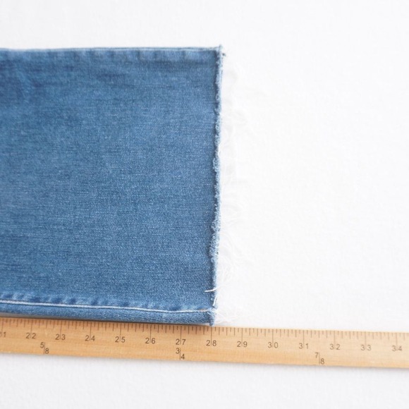 KUT From The Kloth Womens Meg Fab AB Wide Leg High Rise Jeans Size 10 Blue Denim - Picture 7 of 11